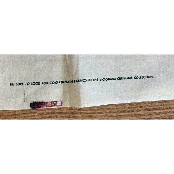 Vintage Victorian Christmas Santa Centerpiece Cut Out Pattern Cut & Sew Country - Picture 4 of 12